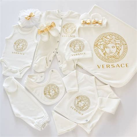 versace baby oro e viola|versace baby sets.